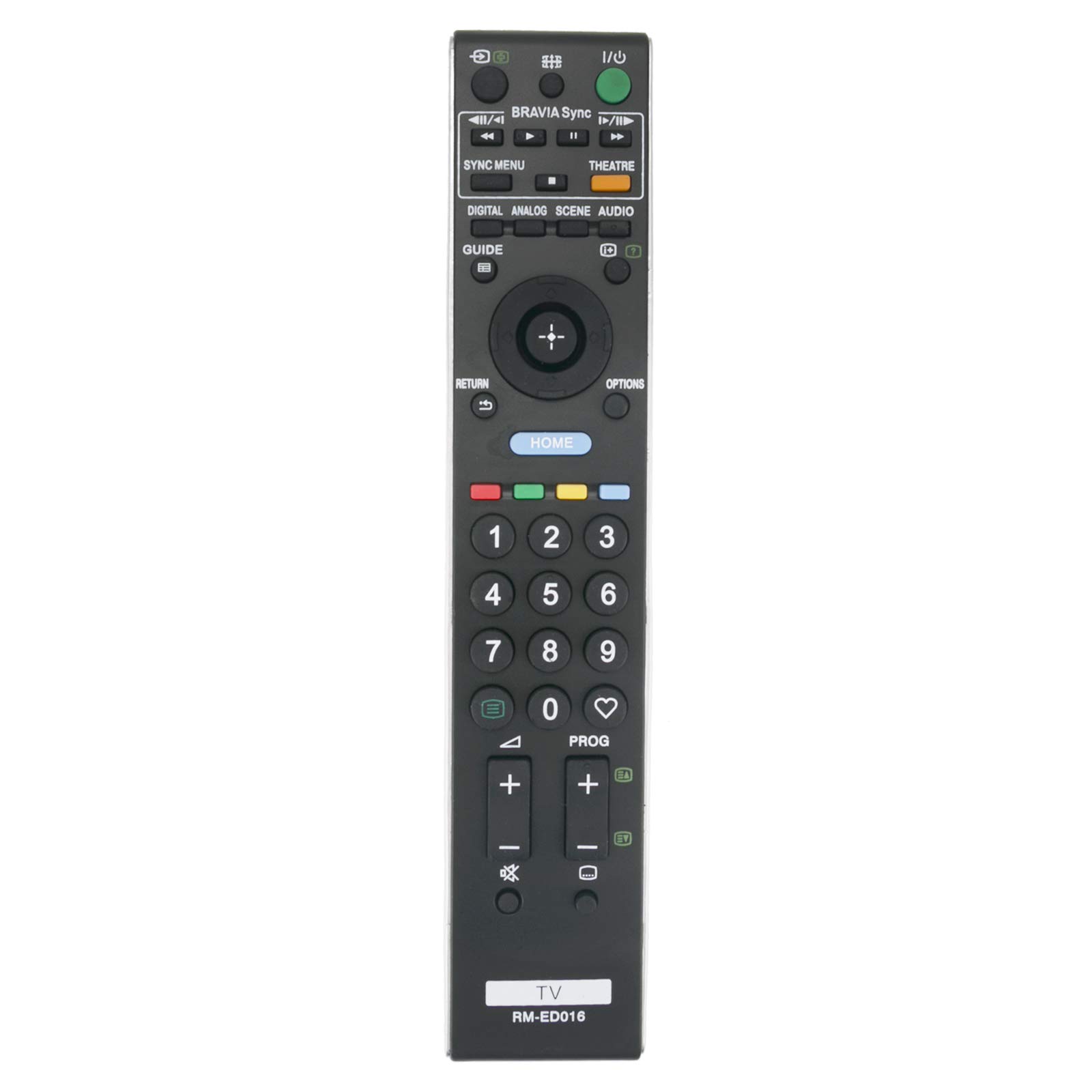 VINABTY RM-ED016 Remote Replace for SONY KDL-32V5800 KDL-52W58xx KDL-32W5740 KDL-46WE5xx KDL-46W5840 KDL-37W5830 KDL-40V56xx KDL-37V56xx KDL-32V56xx KDL-40W5730 KDL-40W5740 KDL-37W5740 KDL-32W5720