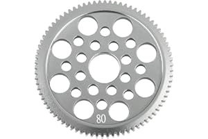 SHARE GOO ShareGoo Metal 48P Spur Gear 80T Compatible with Sakura D3 CS S XI XIS 1/10 Drift RC Racing Car
