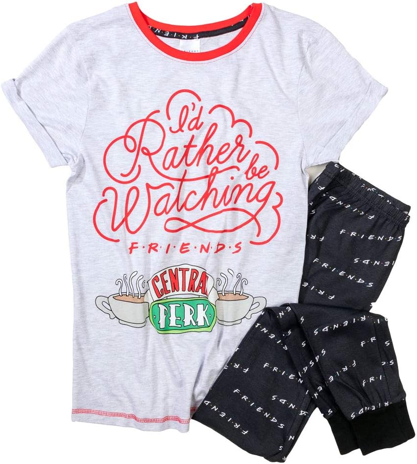 Womens Id Rather Be Watching Friends Pyjamas