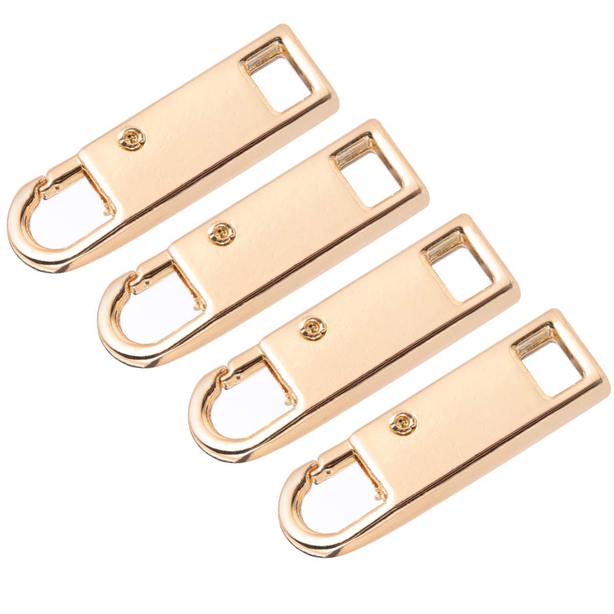 Milisten Detachable Zipper Pull Tab Replacement for Backpacks Luggage and Clothing Accessories Durable Zip Repair Puller