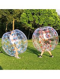Popsport Inflatable Bumper Ball 1.2M 4ft 1.5M 5ft Diameter Bubble Soccer Ball Blow Up Toy in 5 Min Inflatable Bumper Bubble Balls Adults Child