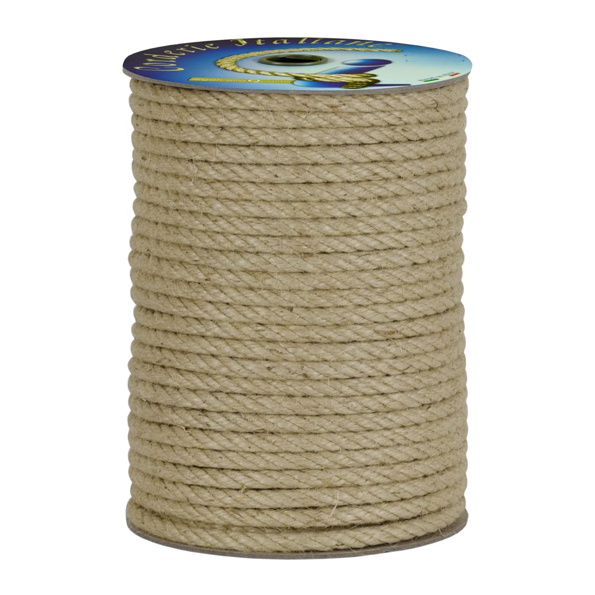 Corderie Italiane 006044062 Jute Rope 6 mm 100 m