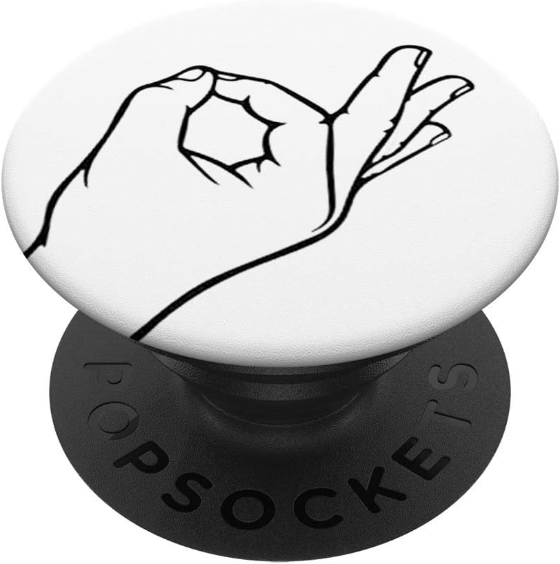 Made You Look Funny Finger Circle Game PopSockets PopGrip: Swappable Grip for Phones & Tablets
