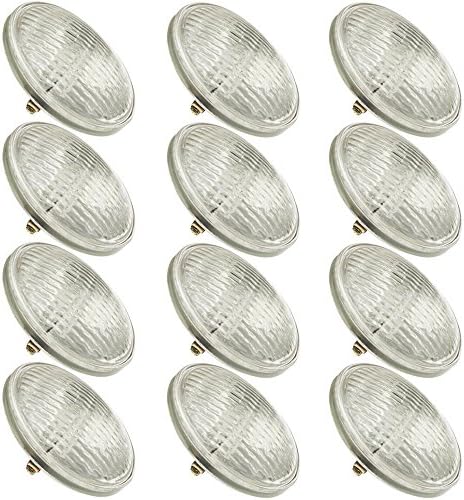 Industrial Performance 4044, 12 Watt, PAR36, 2 Screw Terminals Base Light Bulb (12 Bulbs)