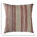 Amazon Brand – Rivet Bohemian Stripe Decorative Pillow, 17