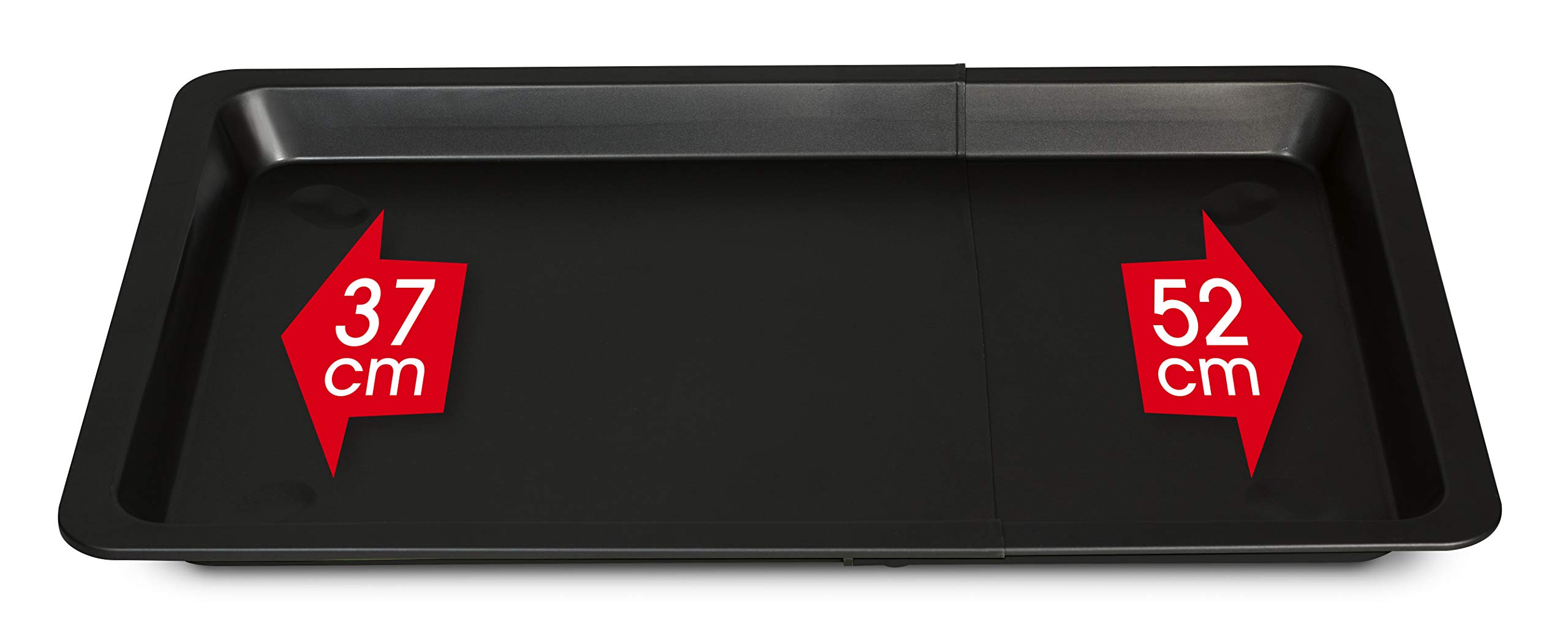 Care + Protect 35601999 Universal Adjustable Baking Tray-Adjustable baking tray (37cm to 52cm) for maximum versatility in the kitchen.