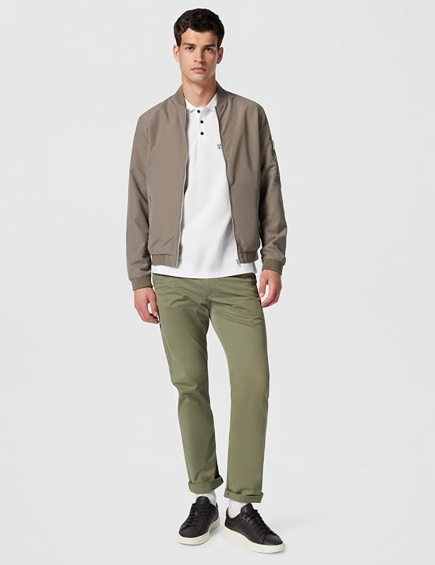 Uomo Regular Pique Polo Bianco XL