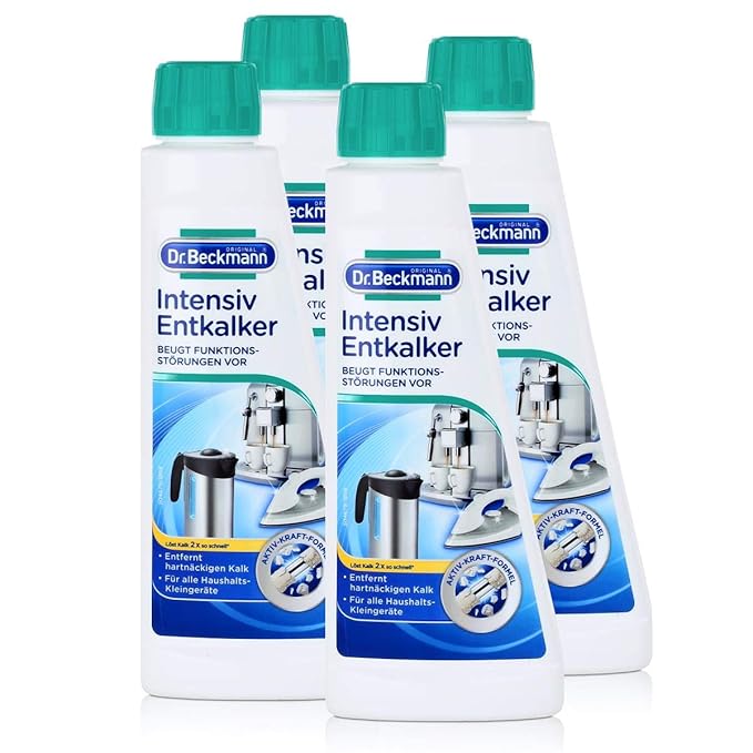 4 x Dr. Beckmann intensive descaler 250 ml With activepower formula
