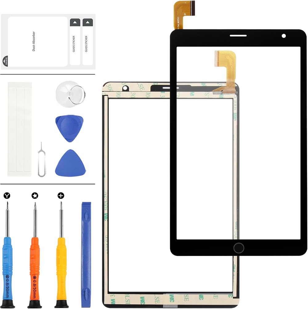 LADYSON 8 inch For Sky Devices Elite Octa Plus Screen Replacement Digitizer