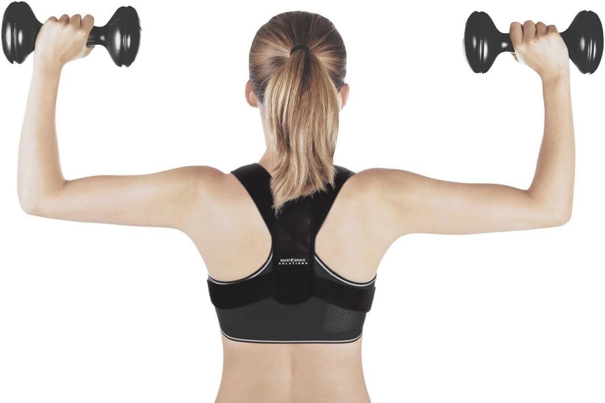 Advanced Posture Corrector by Back Brace Solutions Improve Your Posture Now and Feel The Amazing Benefits/Pain Relief Unisex Support Designed to Eliminate Bad Posture Slouching Hunching (Large / XL): Health & Personal Care