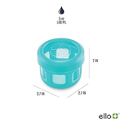 Ello Plastic Reusable Condiment Travel Containers