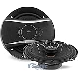 Pioneer TS-A1676R A Series 6.5 inch 320 Watts Max 3-Way Car Speakers Pair with Multilayer Mica Matrix Cone Design,black
