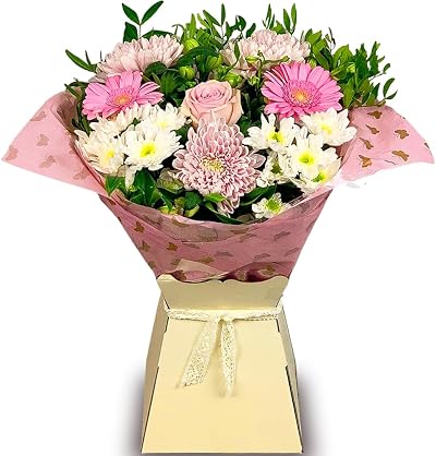 All Occasions Strawberries & Cream Bouquet Fresh Flowers for Mother's Day