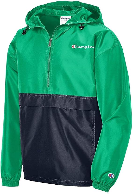 Champion メンズ カラーブロック パッカブルジャケット メンズ 通販 Amazon