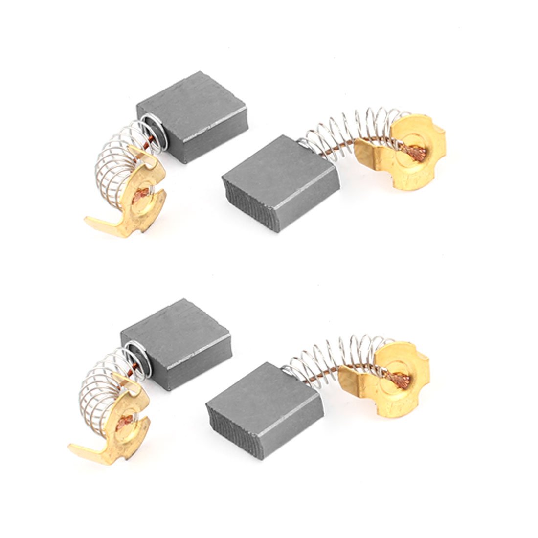 sourcingmap 4 Pcs Replacement Motor Carbon Brushes 17mm x 17mm x 7mm for Motors