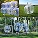 OPPSDECOR Inflatable Bumper Ball 1.5M 5FT Diameter Inflatable Zorb Ball Bubble Soccer Ball Blow Up, Inflatable Bumper Bubble Balls for Childs Teens Adults