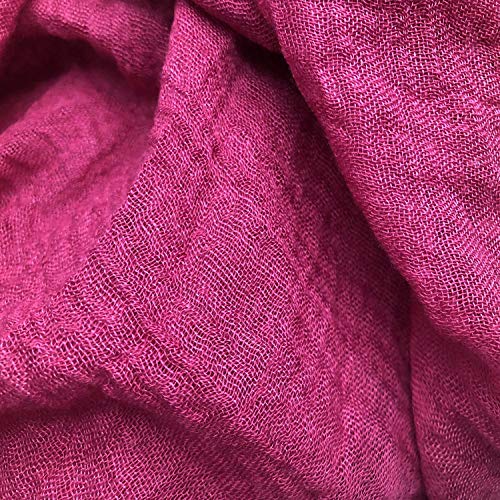 MANSHU 6PCS Women Soft Cotton Hemp Scarf Shawl Long Scarves, Scarf and Wrap, Big Head Scarves - Thumbnail 6