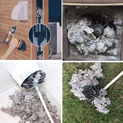 Dryer Vent Cleaner Kit, Dryer Lint Remover, Dryer Vent Cleaning Kit
