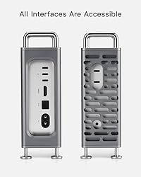 Aluminum Chassis Stand for 2024 Mac Mini M4/M4 Pro