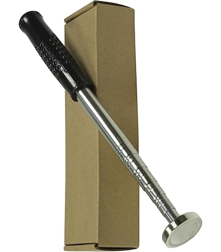 30lb Telescoping Heavy Magnetic Pickup Tool 36"long, Large-area 2.36"magnet, The Suction Is More Stable,Rotate Telescopic Handle With Lanyard Sweeper, Great For Working With Small Metal Parts. (2PCS