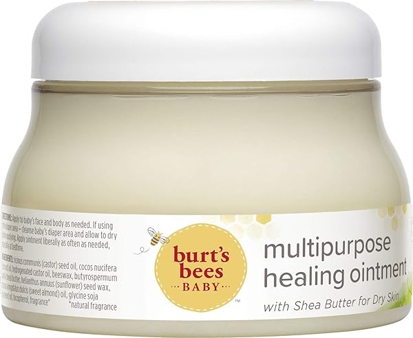 BURT’S BEES BABY 100% NATURAL MULTIPURPOSE OINTMENT, FACE & BODY BABY OINTMENT – 7.5 OUNCE TUB