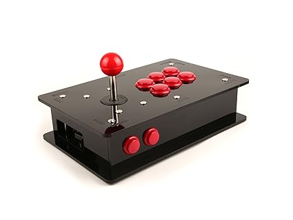 Raspberry Pi Acrylic DIY Retro Game Arcade Kit(NOT include the Raspberry Pi 3),can running
