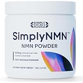 Simply Nature's Pledge 108g NMN Powder, Fast Dissolve, 500mg Per Serving | Nicotinamide Mononucleotide, Pure NMN NAD+ Booster, USA Manufactured &amp; Third-Party Tested - The Renued Science of Longevity