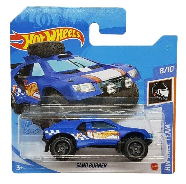 Hot Wheels - Sand Burner - HW Race Team 8/10 - GRX55 - Short Card - Mattel 2021
