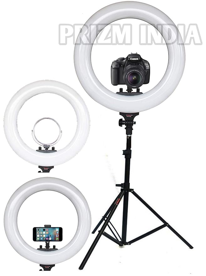 Buy Simpex LED Ring Light 18 inch with Stand for DSLR Camera