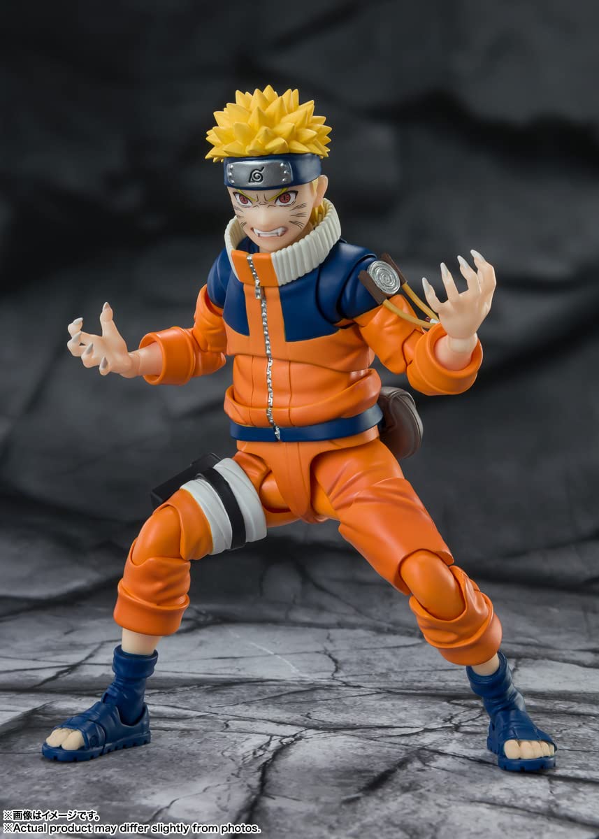 TAMASHII NATIONS - Naruto - Naruto Uzumaki -The No.1 Most Unpredictable Ninja- S.H.Figuarts Action Figure