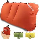 InstantCamp Ultralight Inflatable Backpacking Camping Pillow - Compact, Ergonomic, Durable for Lumbar Support, Camp, Traveling