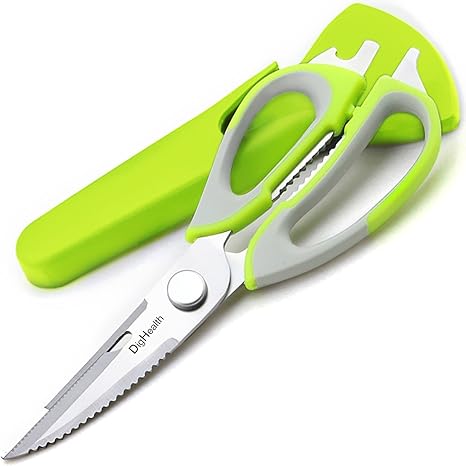 Amazon Dighealthキッチンハサミ 多機能キッチンはさみ 分解可能のハサミ はさみ ナイフ 皮むき 栓抜きピーラー マグネットケース付 包丁 ナイフ はさみ オンライン通販