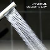 H&S Replacement Universal Shower Head Handheld Pencil Stainless Steel view 5