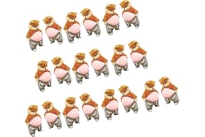 Pack of 10 Unique Dog Belly Shape Sticker Stress Relief Sensory Fidgets Toy Stress Reliever for Adults Dog Belly Sticker