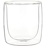 ZWILLING J.A. Henckels Double-Wall Tumbler Glass Set, 9 fl. oz, White
