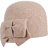 Seeberger Litika Milled Wool Hat Loop Women Beige-Mottled One Size