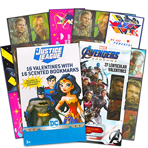 Paper Magic Group Valentines Day Cards for Kids Toddlers 43 Superhero