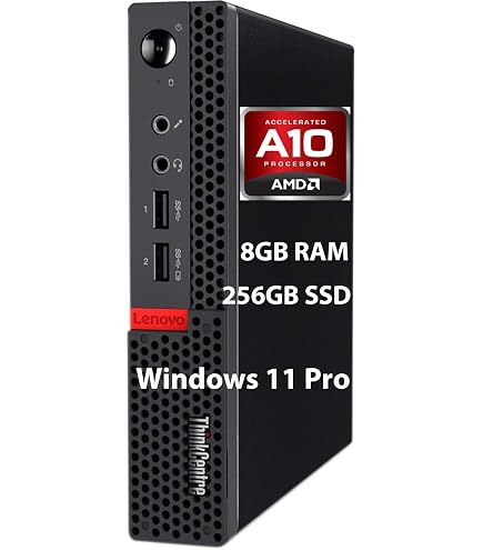 Amazon.com: Lenovo ThinkCentre M715Q AMD A10-9700E (Renewed