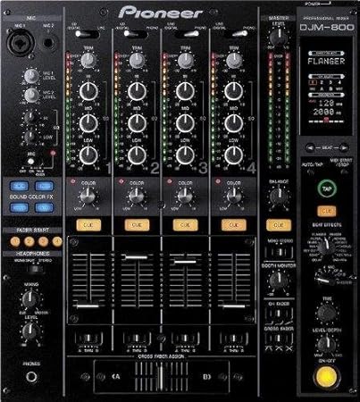 Amazon Com Pioneer Djm 800 Pro Mezclador Dj Musical Instruments