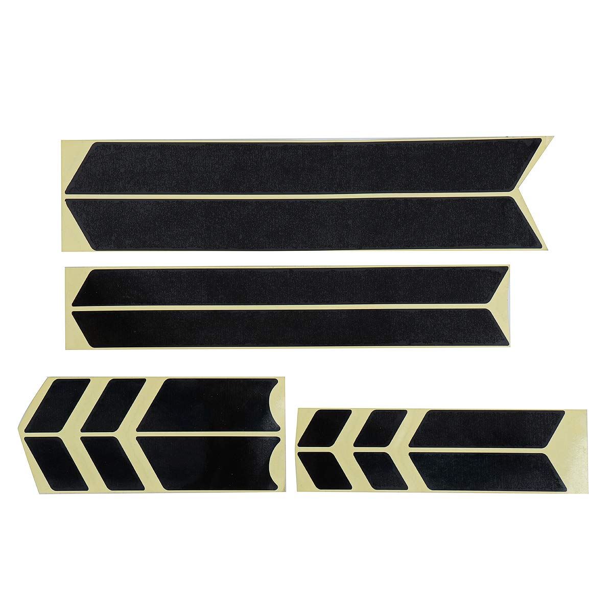 MOMOALA Reflective Sticker Motorcycle Bike Warning Decals compatible with Xiaomi Mijia M365 M187 Electric Scooter - Black