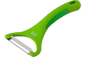 Kuhn Rikon Piranha Y Peeler, 6.25-inch, Green