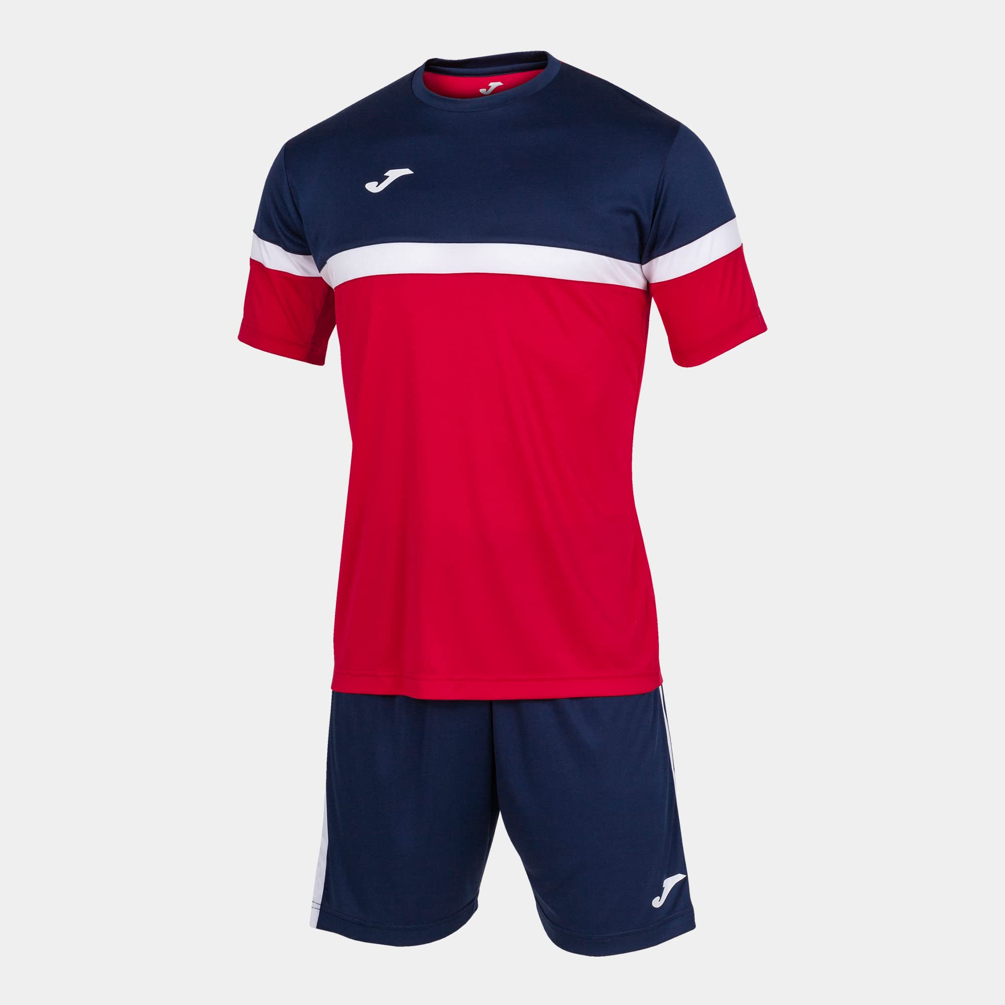 Joma Men's Danube Set, Red Navy, 5XS