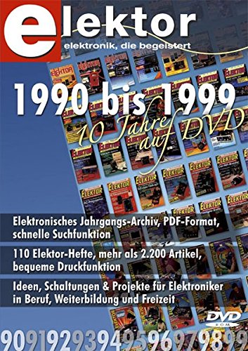 Elektor-DVD 1990-1999. DVD-ROM für Windows