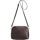 Kattee Leather Crossbody Bags for Women Trendy, Small Purses Handbags Shoulder Bag, Genuine Leather Cross Body Bag for Woman