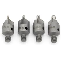 Drill America DEWCSK High-Speed Steel Center Reamer Countersink - 3 Flute, 1/4" Shank, 82°