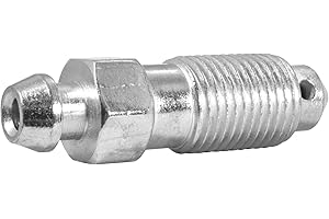 4LIFETIMELINES Stainless Steel Brake Bleeder Screws - Enhance Brake System Performance - Efficient Air Release - M10x1.0, 10m