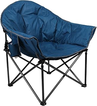 Amazon Com Alpha Camp Upgrade Moon Saucer Folding Camping Chair