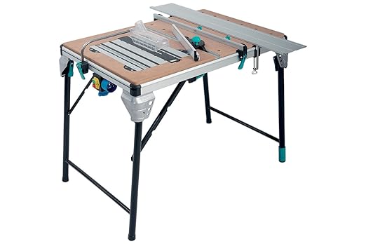 title=Wolfcraft 6900000 1 Master Cut 2000 Tavolo per Troncatrice di Precisione