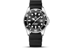 LN LENQIN Mens Watches Stainless Steel Waterproof Analog Quartz Watch for Men with Date Luminous Fashion Wristwatch