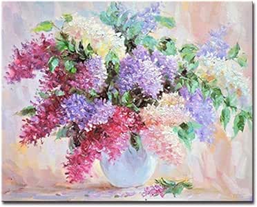 Para niños Foto de regalo único Kits de pintura de lavanda colorida